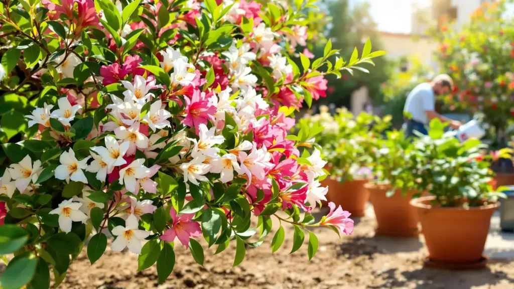 Laurier-rose in volle bloei: de essentiële tips voor een stralende tuin