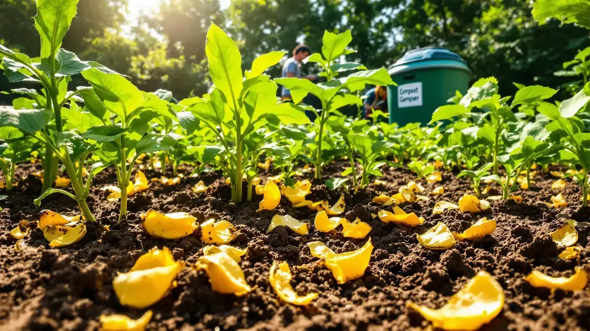 Transformeer uw afval in bondgenoten: de voordelen van bananenschillen voor uw planten