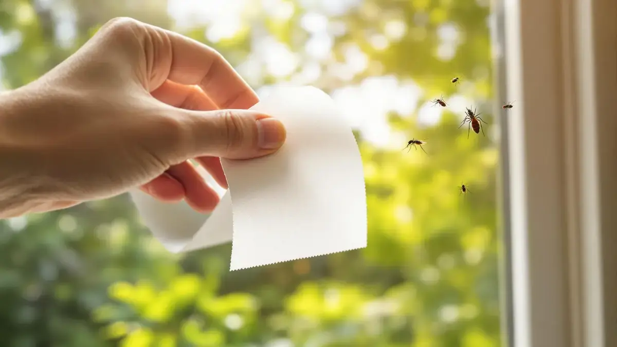 Verban muggen voorgoed met deze verrassende truc met toiletpapier